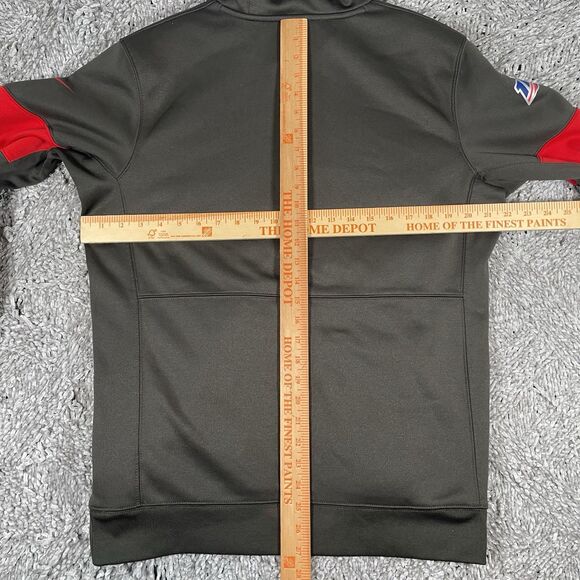 Tampa Bay Buccaneers Hoodie Men's Medium Nike NFL On Field Apparel Gray Athletic - Picture 5 of 5